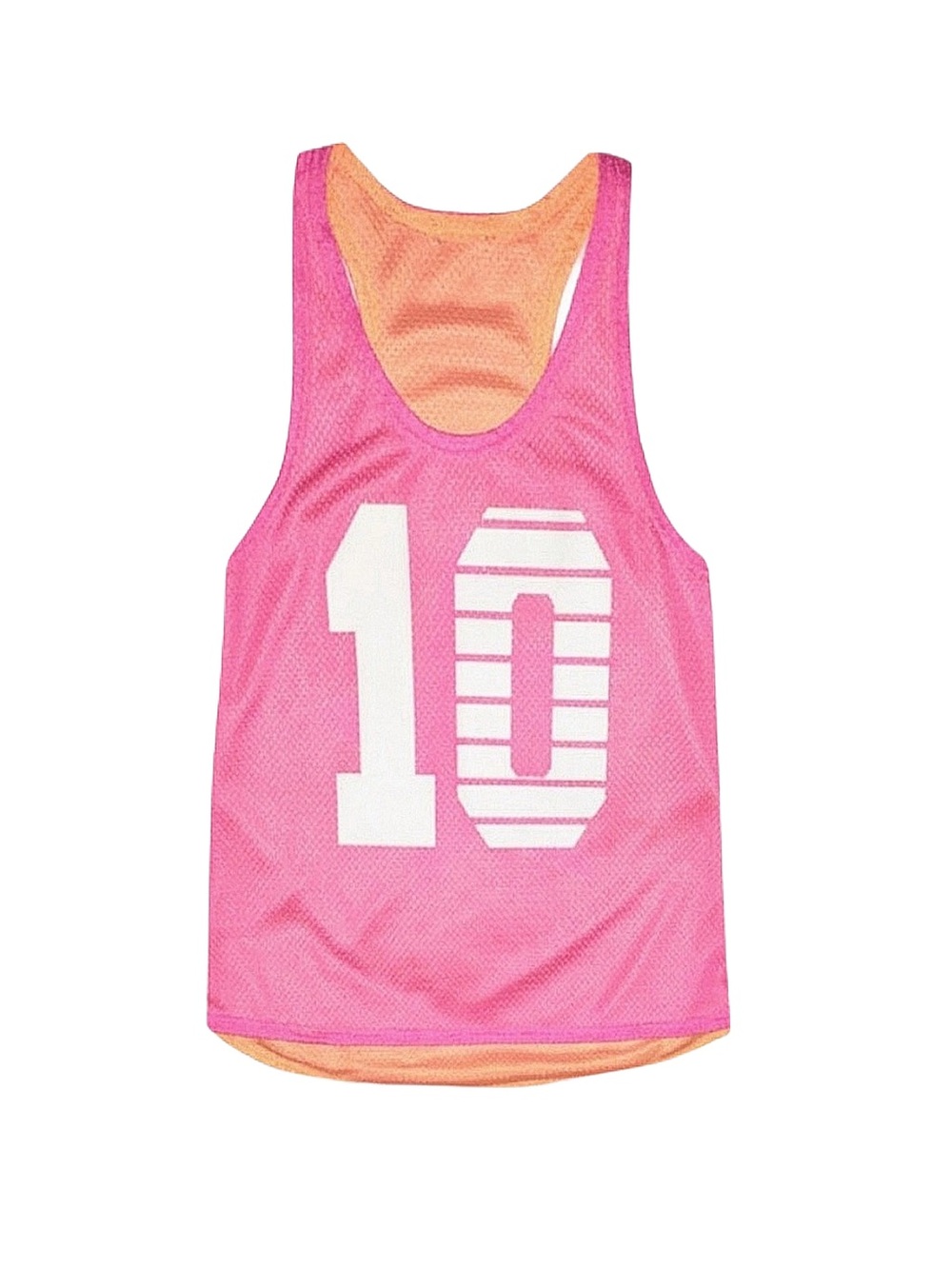GIRL'S Reversible Jersey Tank Top Size 10/12